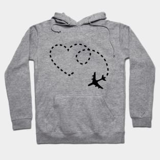 I love planes and flying Hoodie